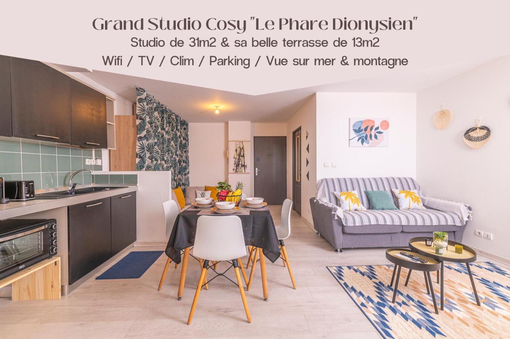 Grand Studio Cosy Le Phare Dionysien - Residence Le Phoenix Saint-Denis Kültér fotó